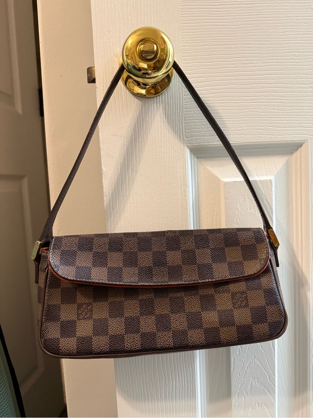 Louis Vuitton Ebene Canvas Shoulder Bag